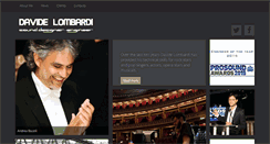 Desktop Screenshot of davidelombardi.com